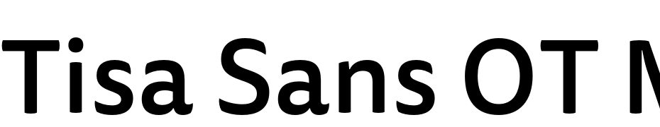 Tisa Sans OT Medium cкачати шрифт безкоштовно